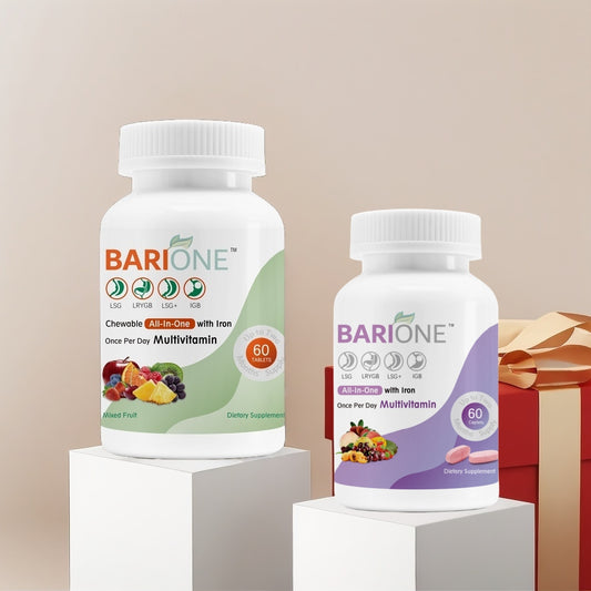 4-Month Supply Bundle, Once Daily Bariatric Multivitamin + Iron, BARIONE